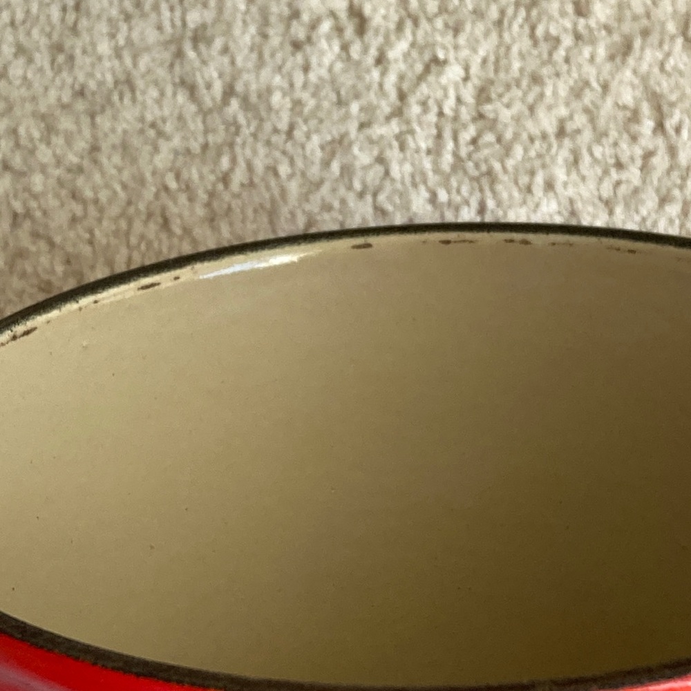 Le Creuset red vintage saucepan - Picture 11 of 17